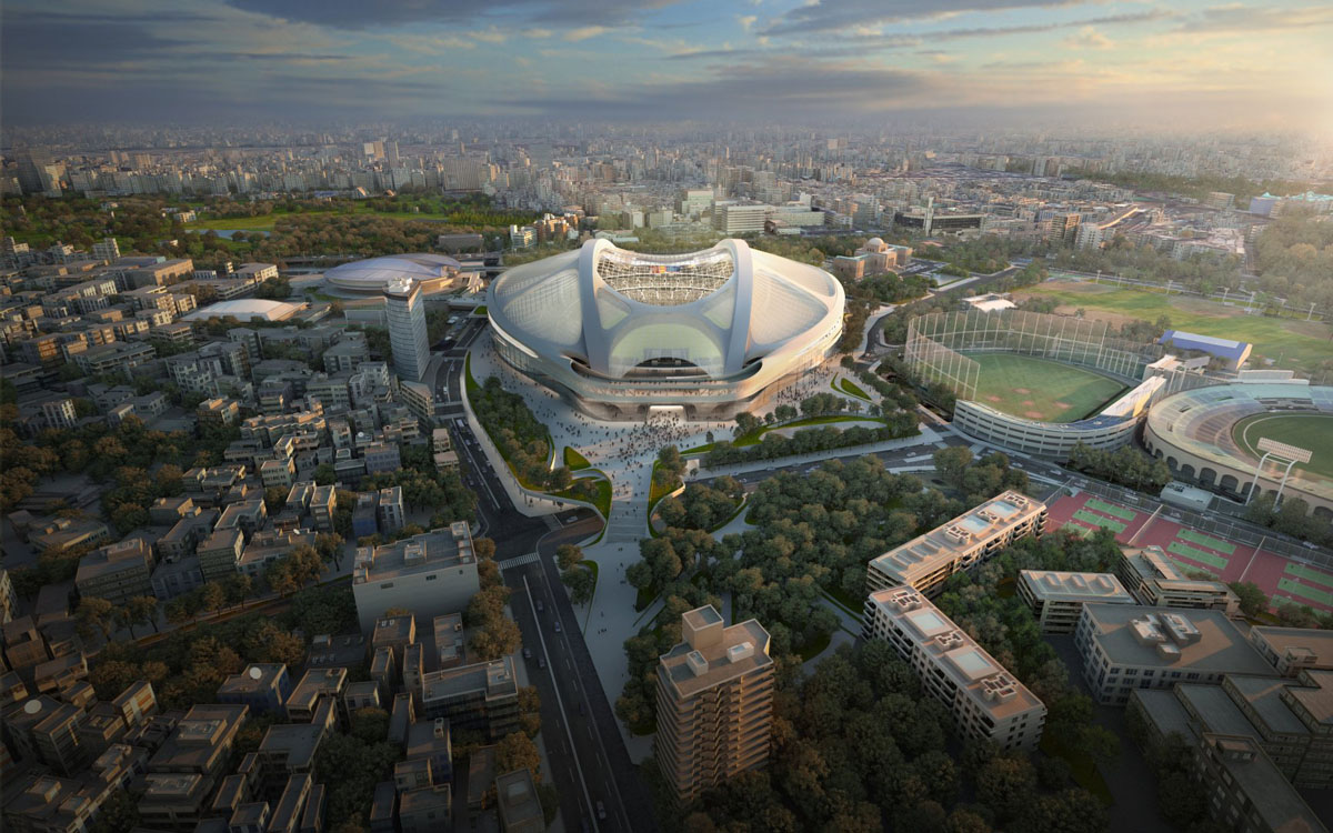 2020 Tokyo Olympic stadium