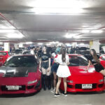 Toyota 86 Drifting at Multi-level Car Park. Toyota Day in Thailand with Over 600 Cars!